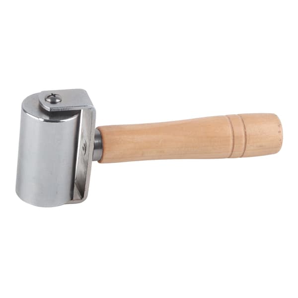 DIY Læder Håndarbejde Glatter 35mm Læder Rulleværktøj Læderhåndværk Kantfolder (Medium)
