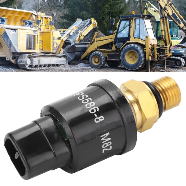 Hydraulisk trykafbryder sort universal CG-01-017 4254563 20PS586-8 reservedel til gravemaskine
