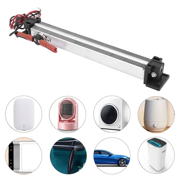 PTC keramisk luftvarmer 220V 600W termostatisk isoleret varmeelement