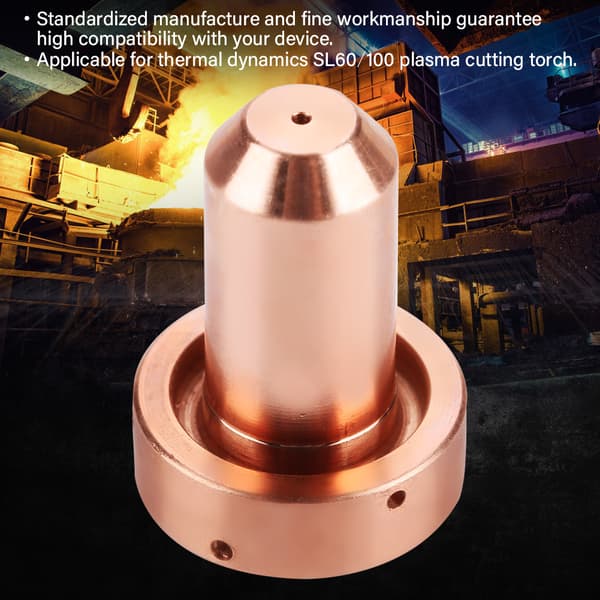 5 stk. 9-8215 Elektrode & 5 stk. 9-8207 Dysespids til Thermal Dynamics SL60/100 Plasmaskærerbrænder