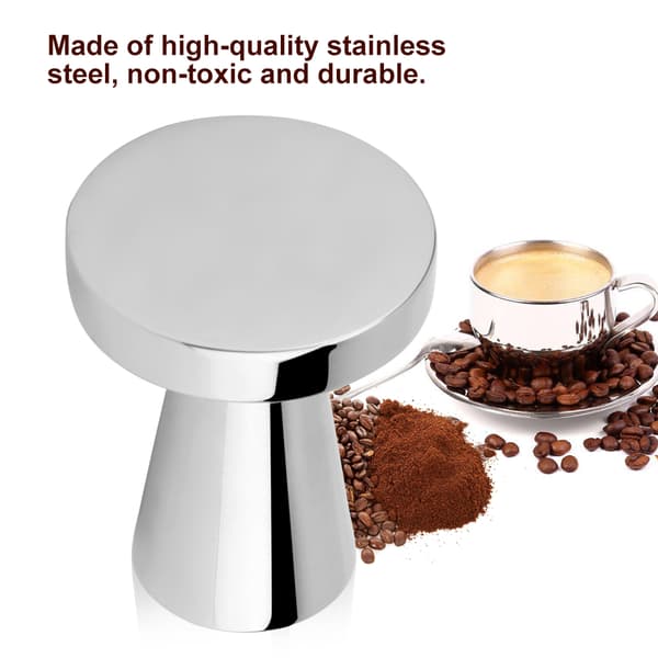 Stempelkande i rustfrit stål til kaffe og espressobønner