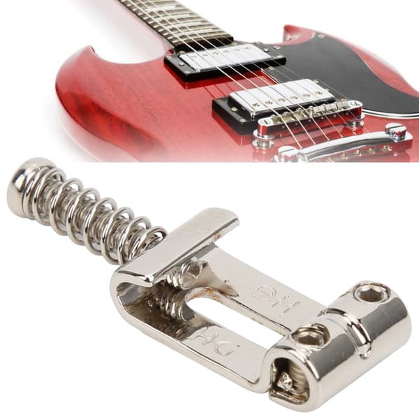 6 delar elgitarrsadel med rulle i kopparzinklegering