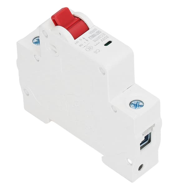 DC-katkaisija 1P 250V MCB 6A DIN-kisko Minipiirisuoja 6kA