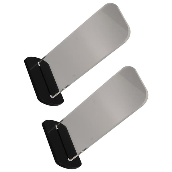2 par lodrette akryl boksehandske displayholder opbevaring til handsker, sort