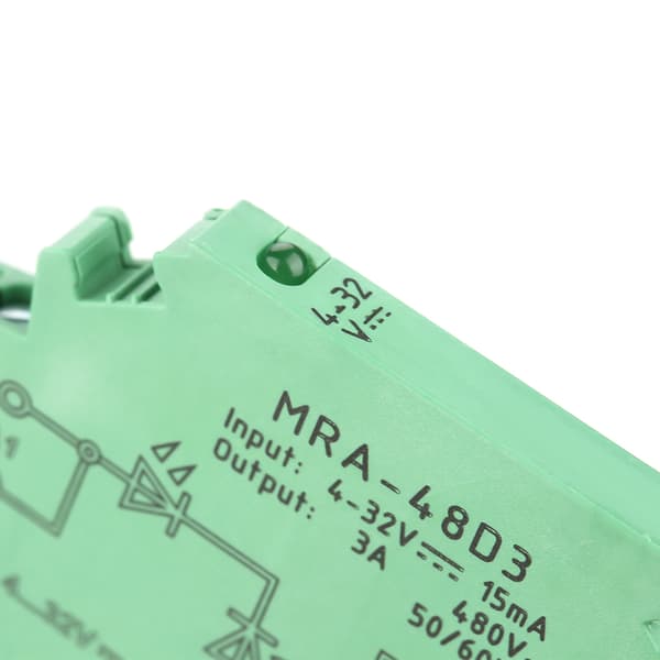 MRa 48D3 Slim 6.2mm AC SSR Switch Module, 4-32VDC Kontroll, Solid State Relä