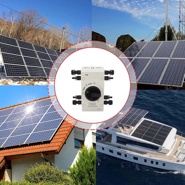 1000V 32A 4P Solar DC Isolatorafbryder IP66 Vandtæt PV-frakobling til solcellepaneler