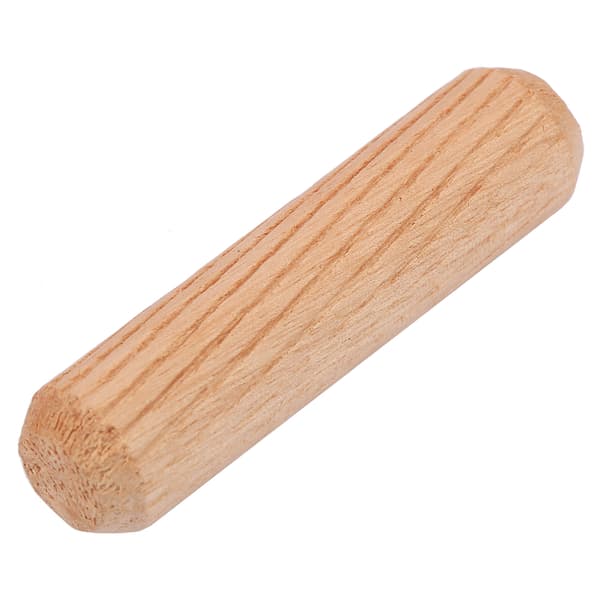100 stk. trædyvler, tværårede møbelpinde til gør-det-selv, M10x40mm