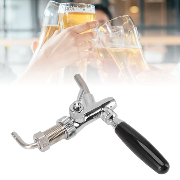 G5/8 Rustfrit Stål 304 Ølhane Flowkontrolventil til Bar