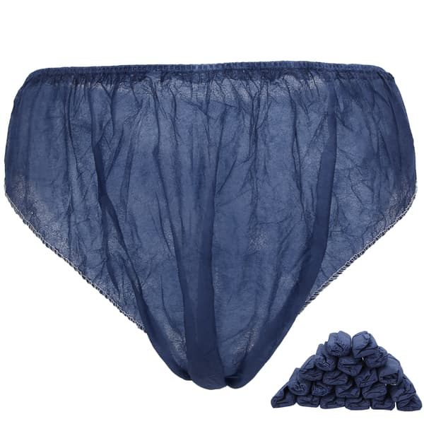 20 stk. Unisex Engangs NonWoven Undertøj SPA Sauna Åndbare Underbukser Blå