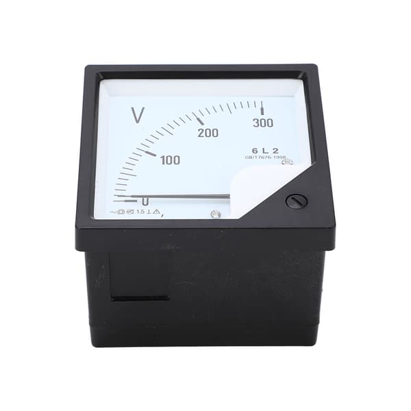 AC Voltmeter 0-300V Analog Måler 2,5% Nøjagtighed Pointer Voltmeter til Generatorer & Strømudstyr