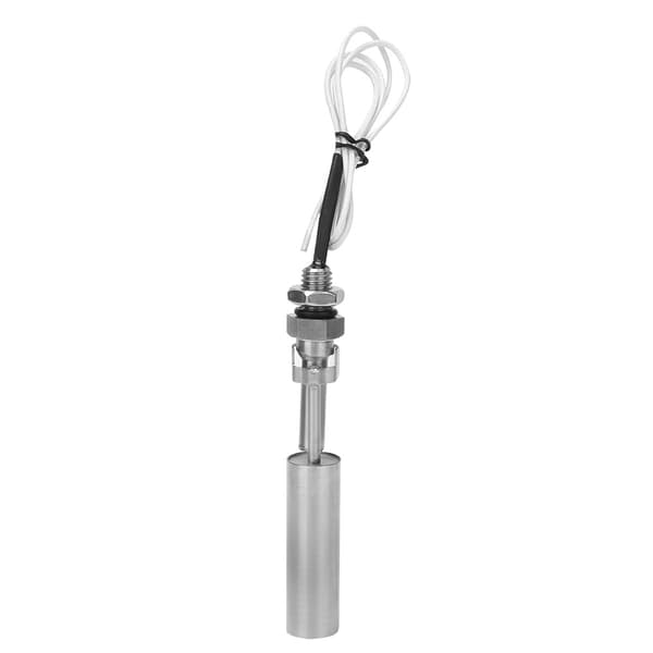 Vandstand flydekontakt sensor 304 rustfrit stål 10 mm gevind DC0-110V