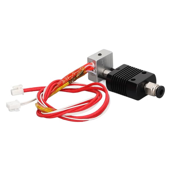 3D Printer Direkte Drev Hotend Ekstruder Kit, 24V 30W Varmeblok med 100K Termistor Sensor