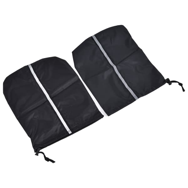 33x27cm Svart Universal Bil Sidobackspegel Skydd Biltillbehör