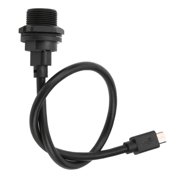 Vandtæt Micro USB-stik IP67 Hun til Han Kabelstik 0,3m E10MCTFF/MCAM