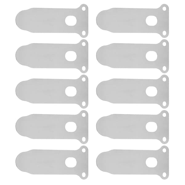 10 stk. 62 mm stål luftkompressor ventilplader, tungecylinder reservedele