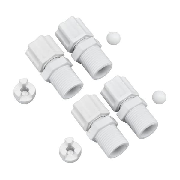 2-pack backspolningsventiladaptermontering poolrengöringsdelar för HAYWARD CL200 CL220