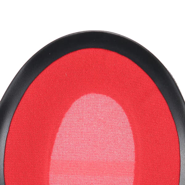 2-pack röda öronkuddar för Kingston KHX-HSCP HyperX Cloud II-headset, flanell högelastiska svampkuddar