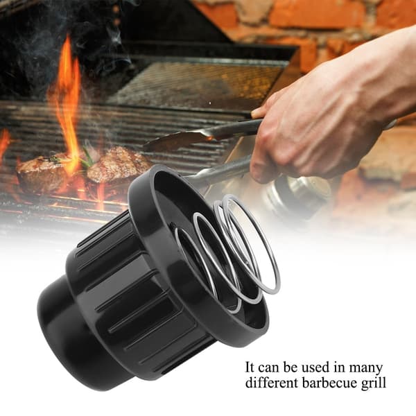 Sort plastik tændhætte udskiftning gasgrill BBQ gnistgenerator