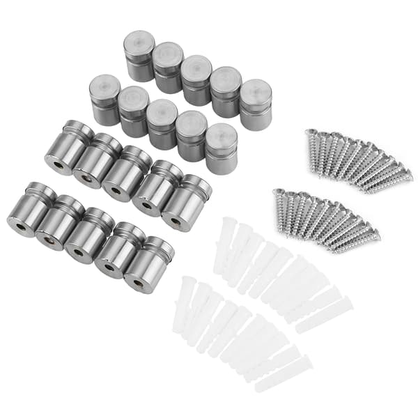 Skyltfästen i rostfritt stål 20-pack M16x20mm