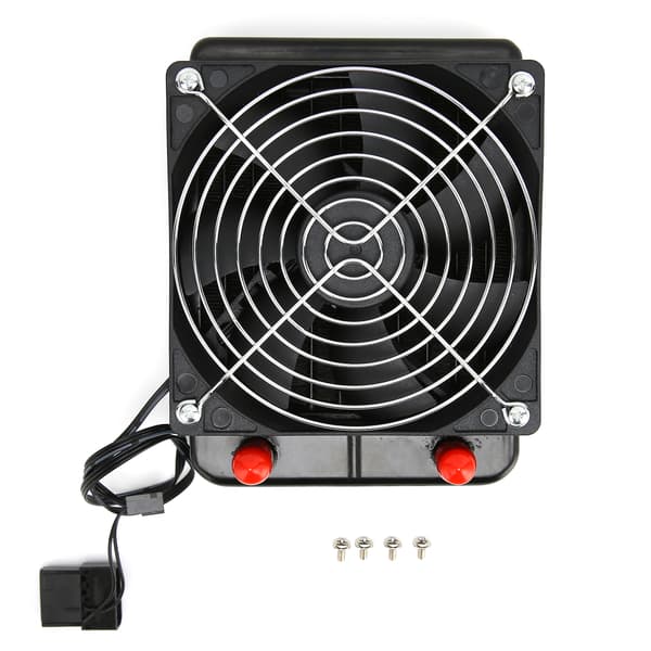 Computervandkølingsradiator Effektiv varmeafledning Termisk ydeevne CPU-køler