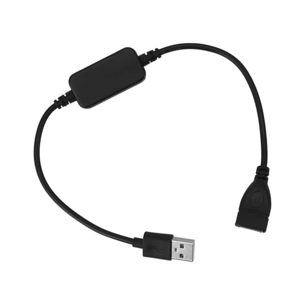 Bluetooth USB Dimmer IP44 Smart Enkel Färg LED Strip Controller Trådlös 433MHz Svart