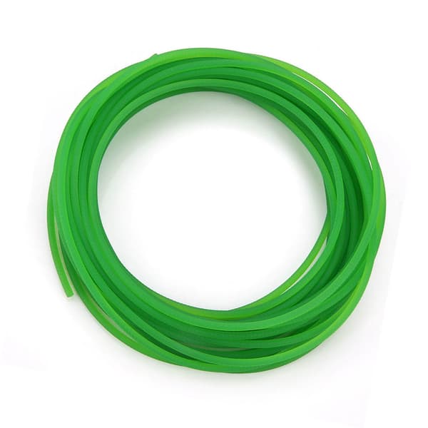 Grøn Tekstureret PU Rund Drivrem 4mm x 10m til Transmissionssystemer