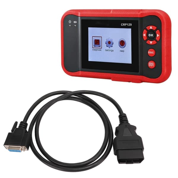 Pää-OBD2-kaapeli OBDII-testidiagnostiikkaliittimen sovitinkaapeli Launch CRP123 CRP129 -laitteille