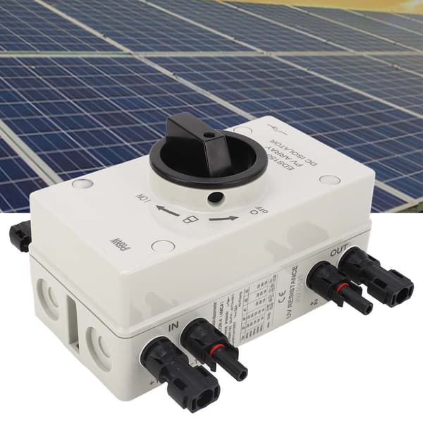 1000V 32A 4P Solar DC Isolatorafbryder IP66 Vandtæt PV-frakobling til solcellepaneler