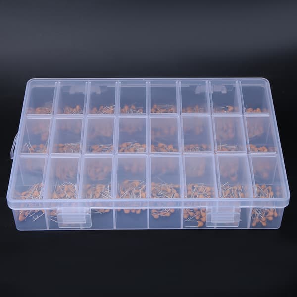 840PCS 24Values 0.1uF 47nF MLCC Keramisk Kondensator Sortimentssats
