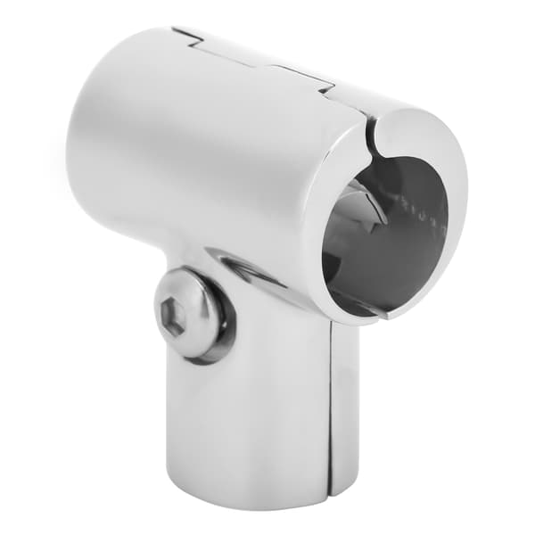 Rustfrit Stål 3-vejs T-stykke Union Forbindelse til Marine Rør, 22mm/0.9in Modhage Slangeadapter, Båd VVS Del