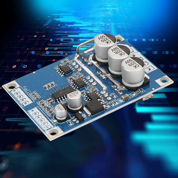DC 12-36V 15A 500W Børsteløs Controller, Hall Sensor BLDC Driver PCB