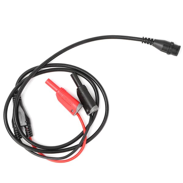 BNC han til 4 mm bananstik koaksial testkabel, 1 m, til oscilloskopsonde