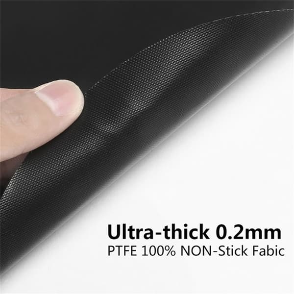 2-pack återanvändbar non-stick 40 cm rund grillmatta