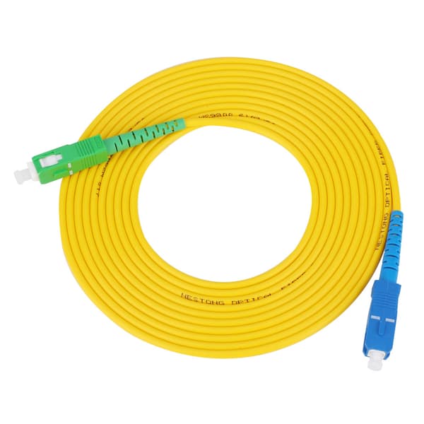 Fiberoptisk Patchkabel 20m Single Mode Kabel SC/APC til SC/UPC