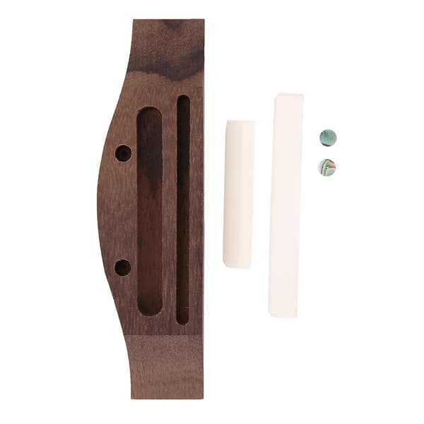 4 mm Ukulele Stalltopp och Botten Sadel Reservdelssats