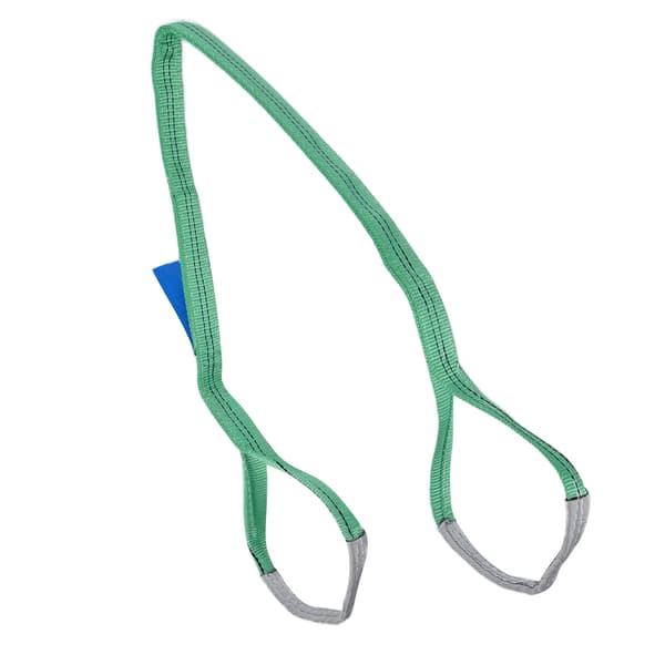 2T Polyester Platt Lyftsling 2M Kran Riggningsband Kraftig Vävsling