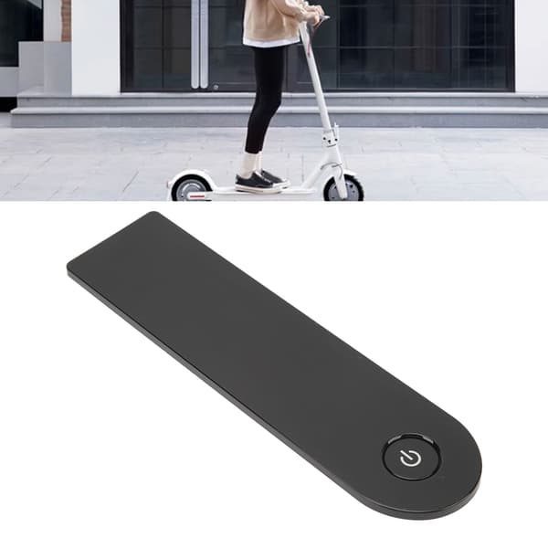 Transparent ABS E-Scooter Dashboard Cover, Anti-Scratch Screen Protector, Quick Install Replacement Part for Xiaomi MI 4PRO Scooter