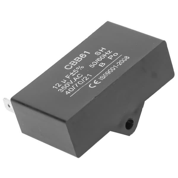 CBB61 12uF 350VAC Motorkondensator til Aircondition og Benzingeneratorstarter