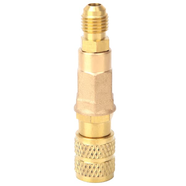 Messing R410 Køle Kugleventil 45BAR G1/4 G5/16 Adapter Stik