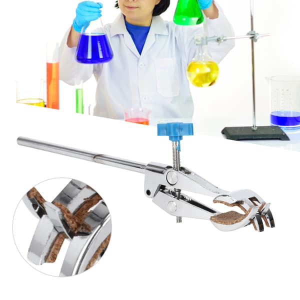 4 käftar universalklämma klämma laboratoriekolv kondensor provrörsklämma