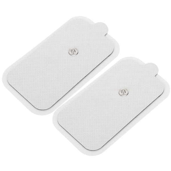 10 stk. 5x9 cm vaskbare TENS EMS-elektrodepuder til fysioterapi og meridianterapi, 2x3,5 tommer