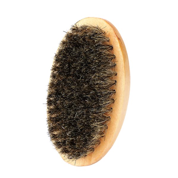 Herr Ansiktsrakborste Skäggrengöringsborste Mustasch Hårkam Grooming Kit #2