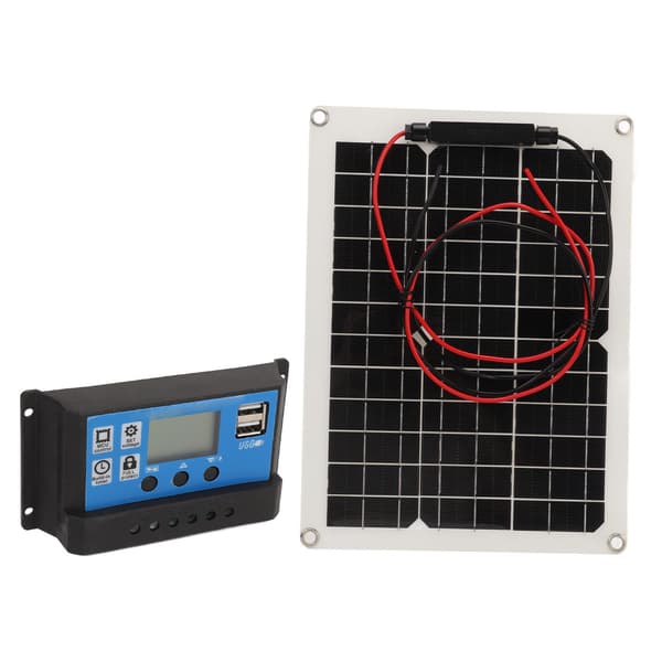 300W bærbart solpanelsæt, ABS foldbar soloplader, 50A vandtæt controller, udendørs strømforsyning til camping
