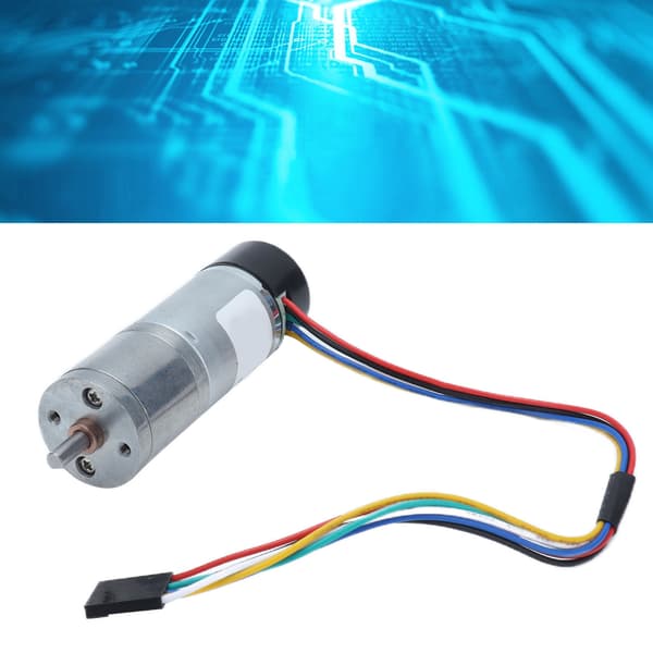DC 25GA Växelmotor Zinklegering Hållbar Dammtät Stabil 280RPM Reduktionsmotor för DIY Robotmodell