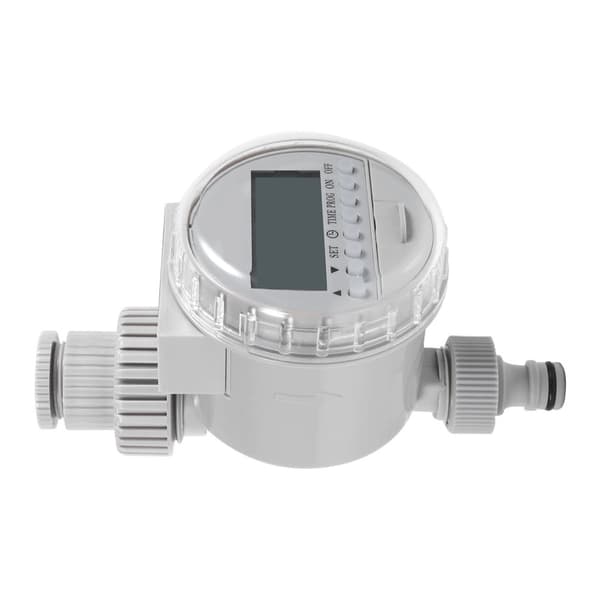 1. Solcelledrevet Have Automatisk Vandbesparende Vandingscontroller LCD Digital Vandingstimer