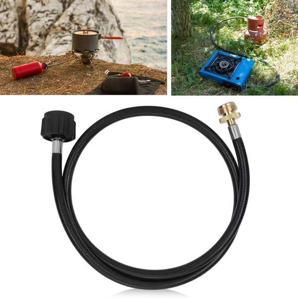 1,2 m propantankadapter slangomvandlare för campingkök och grill