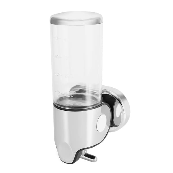 Vægmonteret 500 ml flydende sæbedispenser til badeværelse, køkken, bruser, hotel (klar)