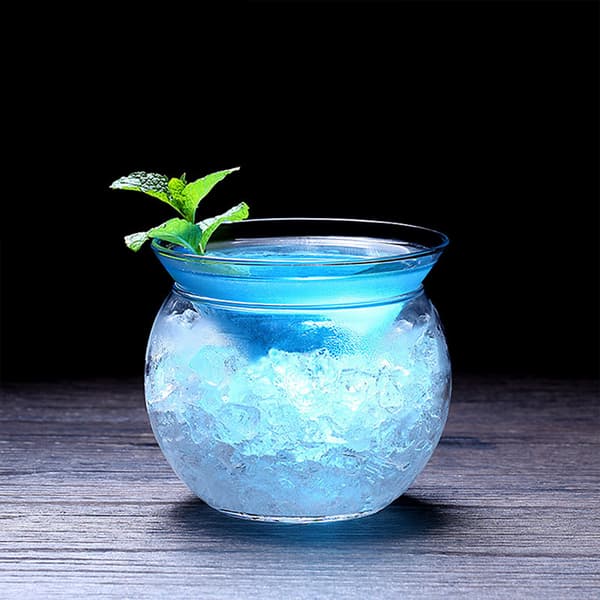 2-pack Martini-glas, 260 ml runda cocktailglas för fest