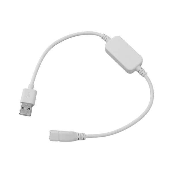 Smart IP44 Bluetooth USB enfärgad LED-listdimmerkontroll, trådlös 433MHz vit