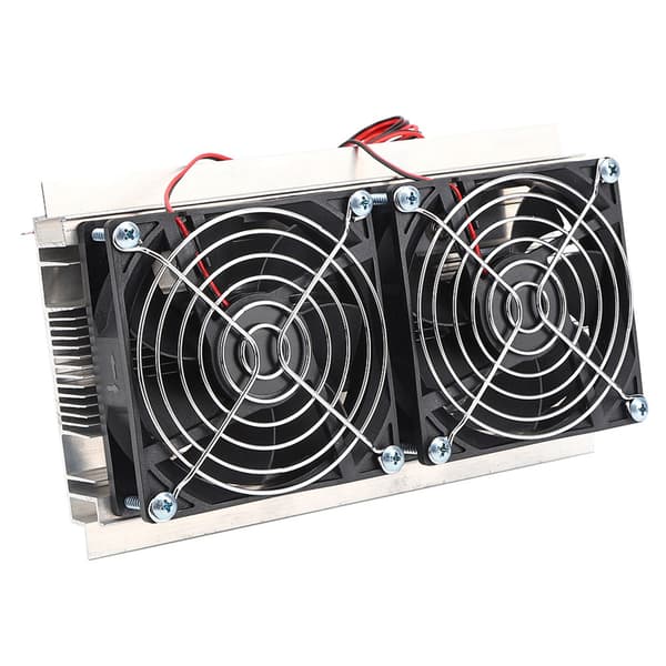 Termoelektrisk Peltier-køler 12V Dual Core Chip Set til minikøleskab, 40x40mm
